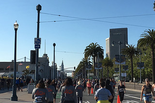 San Francisco Marathon - Home stretch