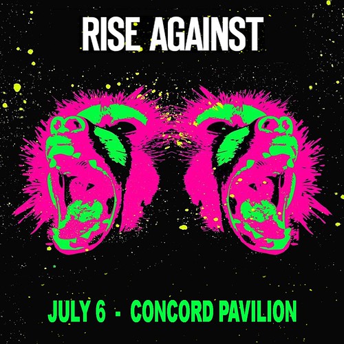 Rise Against-Concord 2017 front