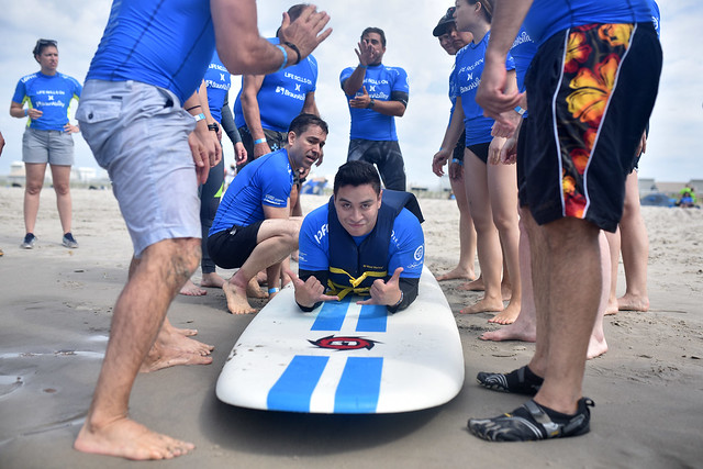 Adaptive Surfing Rockaway Beach 2017
