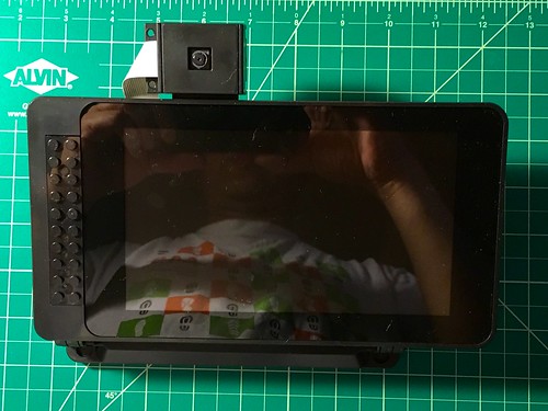 Picamera added to Raspberry Pi in SmartiPi Touch Case