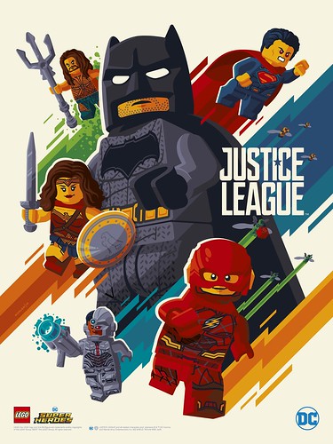 LEGO DC Comics Super Heroes Justice League Poster