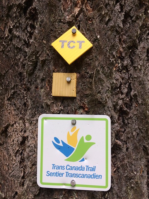 Trans Canada Trail signs