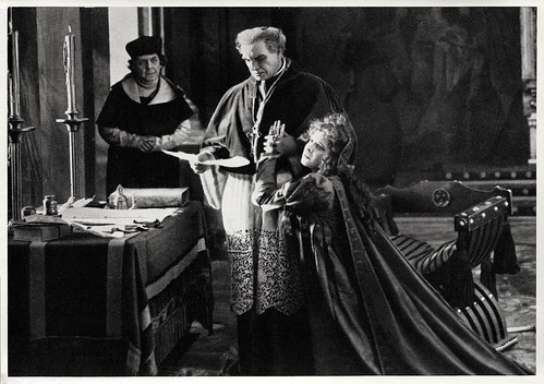 Liane Haid and Albert Bassermann in Lucrezia Borgia (1922)