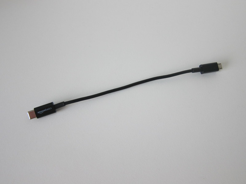 AmazonBasics USB Type-C to Micro-B 2.0 Cable