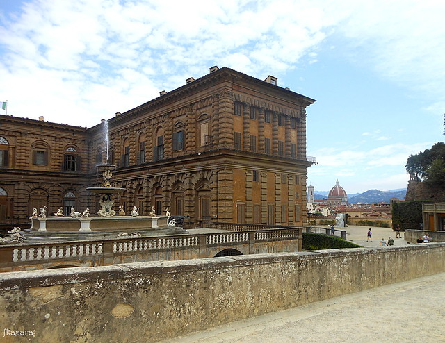 Palazzo Pitti, view from Boboli Gardens
