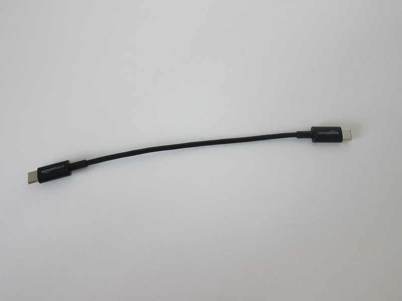 AmazonBasics USB Type-C to USB Type-C 2.0 Cable