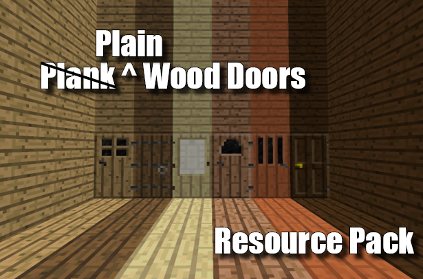 Overview - Plain Wood Doors - Vanilla Add-On - Texture 