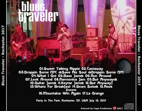 Blues Traveler-Rochester 2017 back