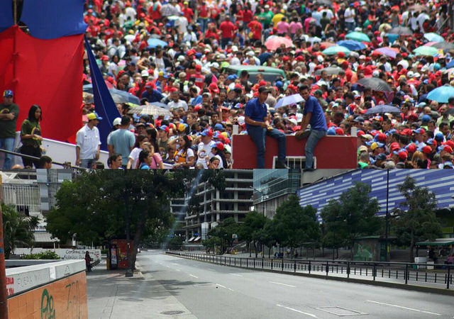 Multidão chavista e vazio opositor: às vésperas da constituinte, Caracas se divide