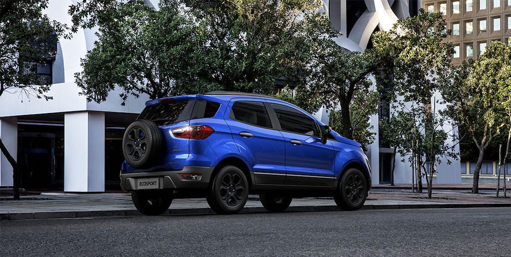 Brazilian-spec-2018-Ford-EcoSport-facelift-rear-three-quarters