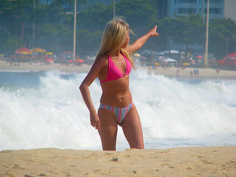 Copacabana beautiful beach babes