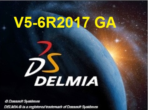 DS DELMIA V5-6R2017 full