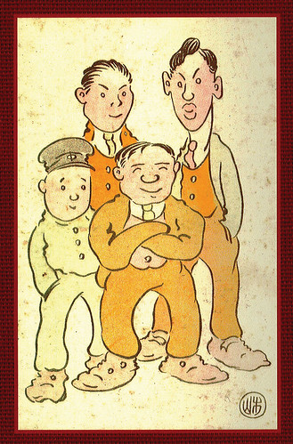 Four Immigrants Drawing