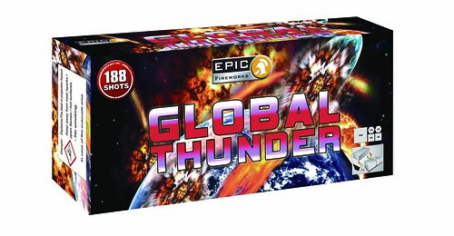 Global Thunder 188 Shot Compound Cake #EpicFireworks