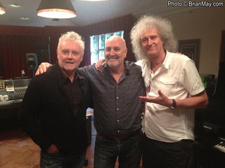 Roger Taylor, Chris Thomas & Brian May @ Allerton Hill - 2013