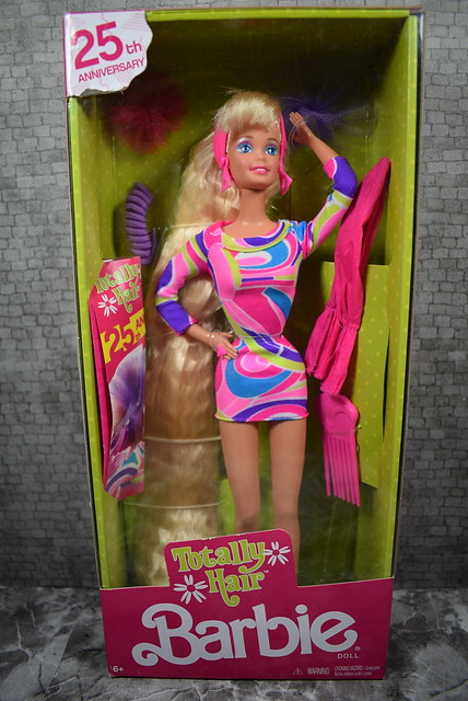 2016 Barbie Totally Hair 25th Anniversary DWF49 (2)