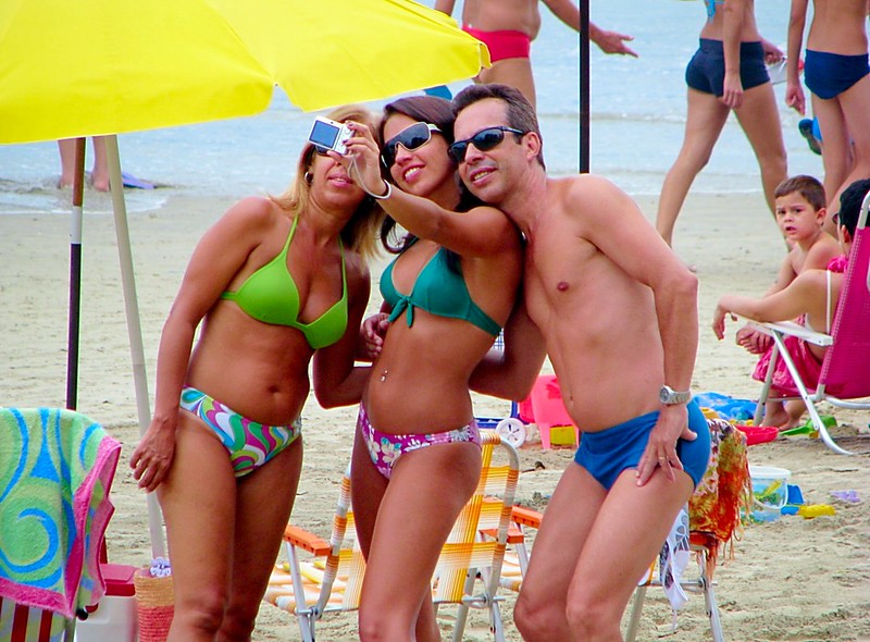 Nude on beach in Curitiba
