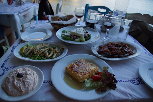 greece kefalonia food ithaca kioni taverna