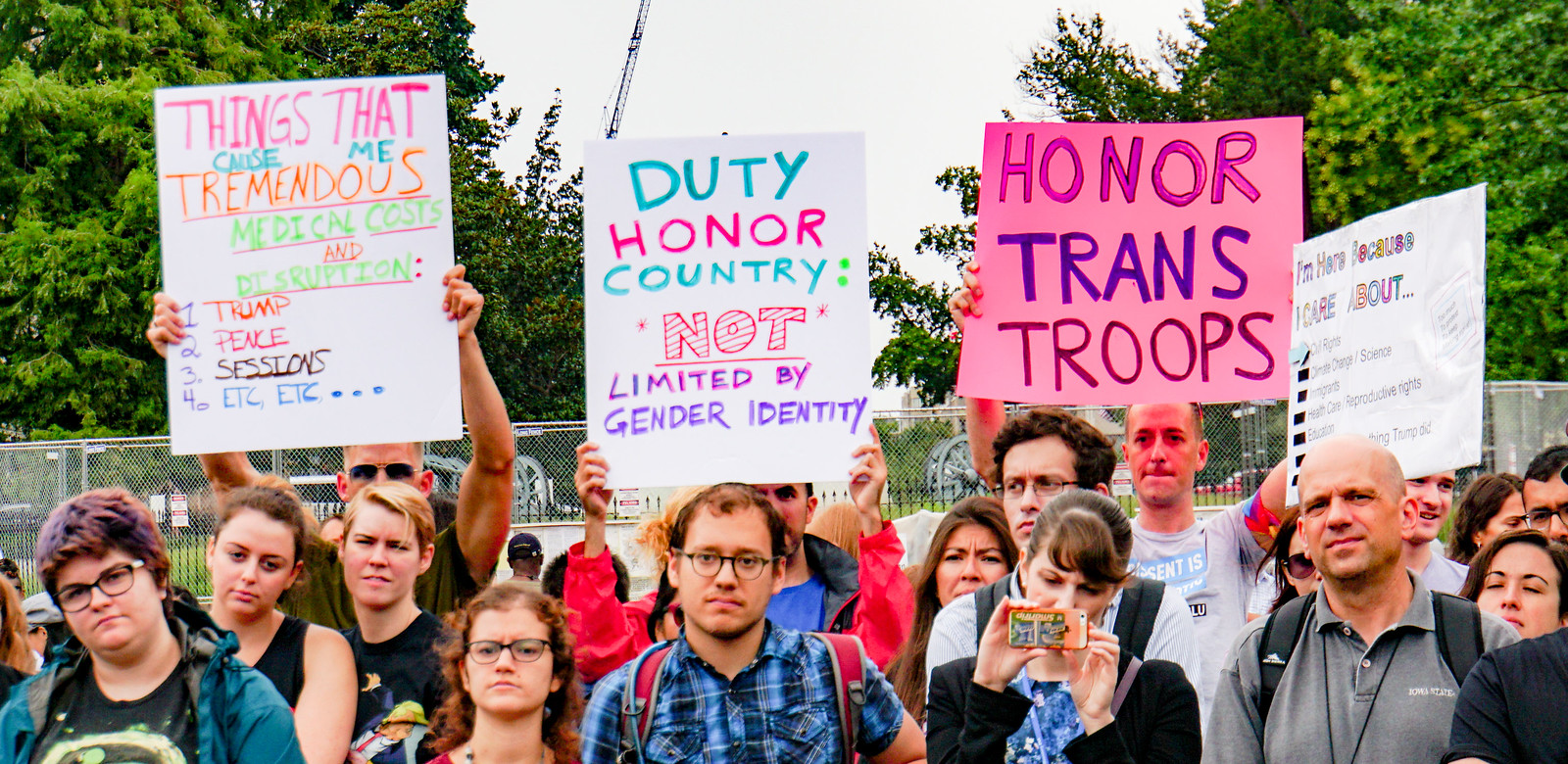 2017.07.29 Stop Transgender Military Ban, Washington, DC USA 7731