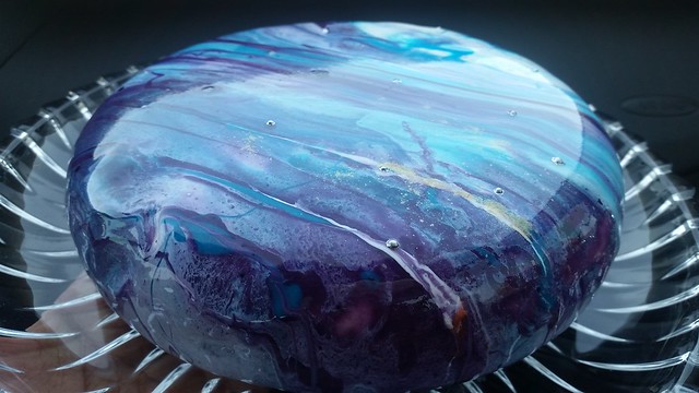 Stellar Galactic Cake by Sumayya Falke