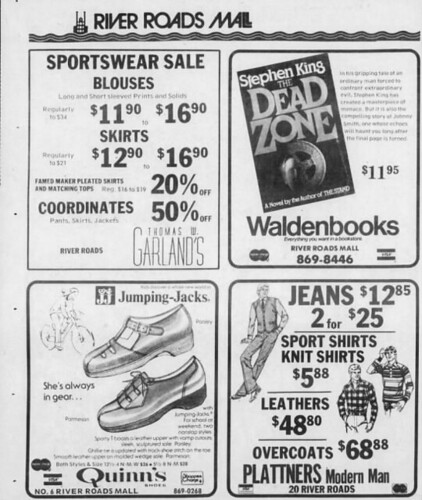 river roads mall stlouiscounty jennings missouri 1979 newspapers ads