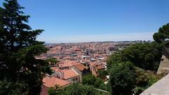 Uitzicht vanaf Castelo de S. Jorge