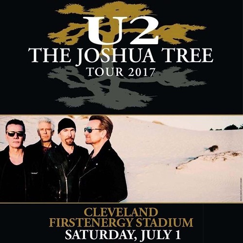 U2-Cleveland 2017 front
