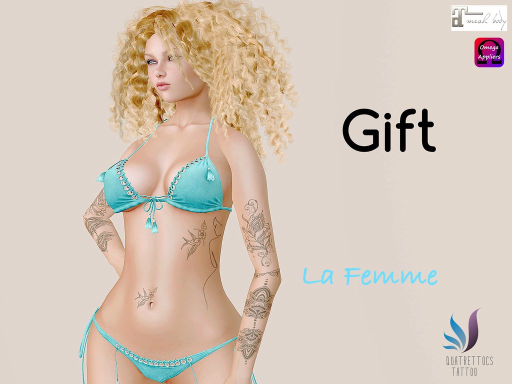 La Femme Tattoo - July Gift - SecondLifeHub.com