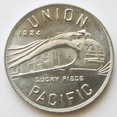 1934 ALCOA Union Pacific token