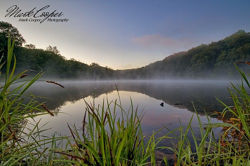 ogle lake brown county state park indiana mark cooper photography canon eos m6 1122mm efm mist misty sunrise hdr long exposure