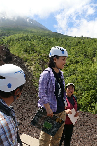 Scientists from the Mt. Fuji Research Institute