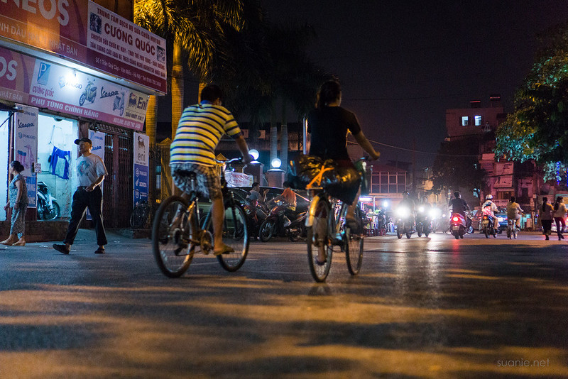 Hanoi - road near train station