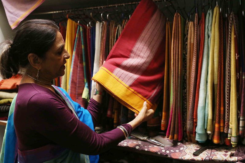 City Style - Jaya Jaitly's Sari Closet, Hazrat Nizamuddin East