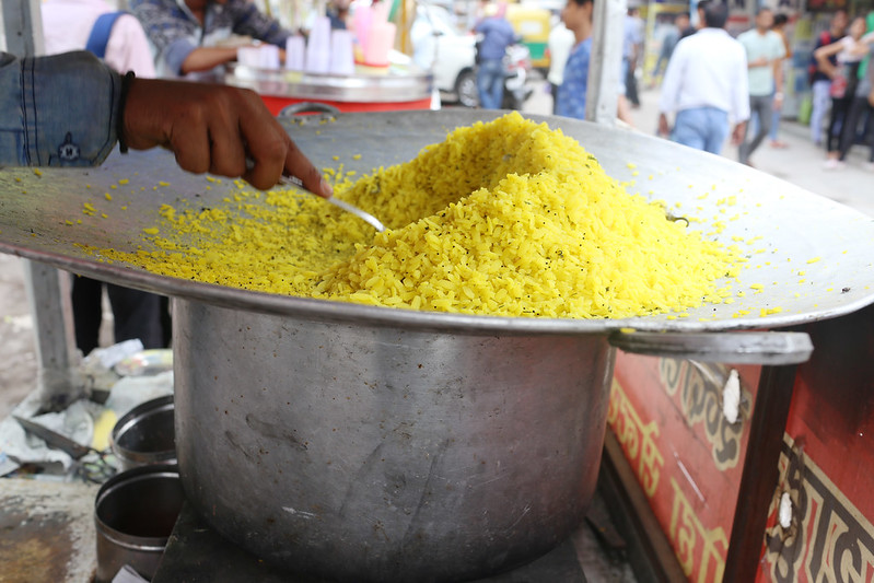 City Food - Kunal Gupta's Poha Stall, Lakshmi Nagar