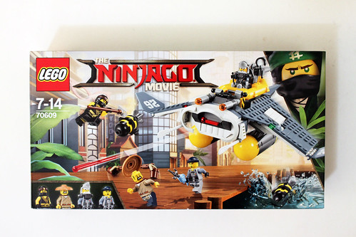 The LEGO Ninjago Movie Manta Ray Bomber (70609)