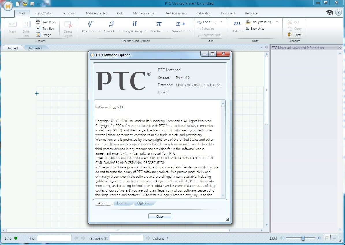 Working with PTC Mathcad Prime 4.0 M010 full license