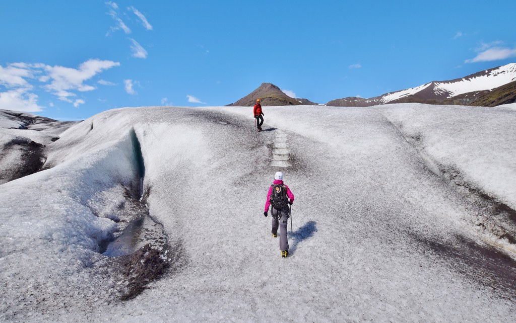 Glacier hike Iceland tour - Hiking a glacier in Iceland