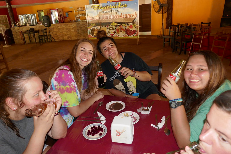 Lunch after the Cenotes