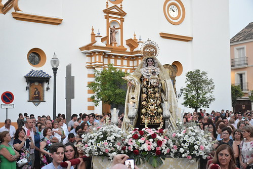 Procesión de la Virgen del Carmen de Santa María Magdalena