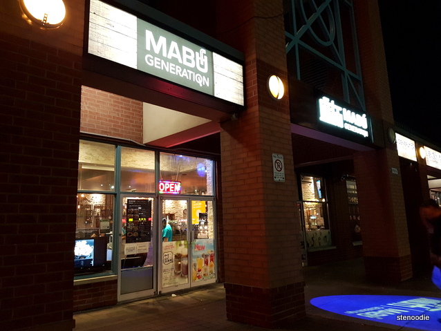 Mabu Generation storefront