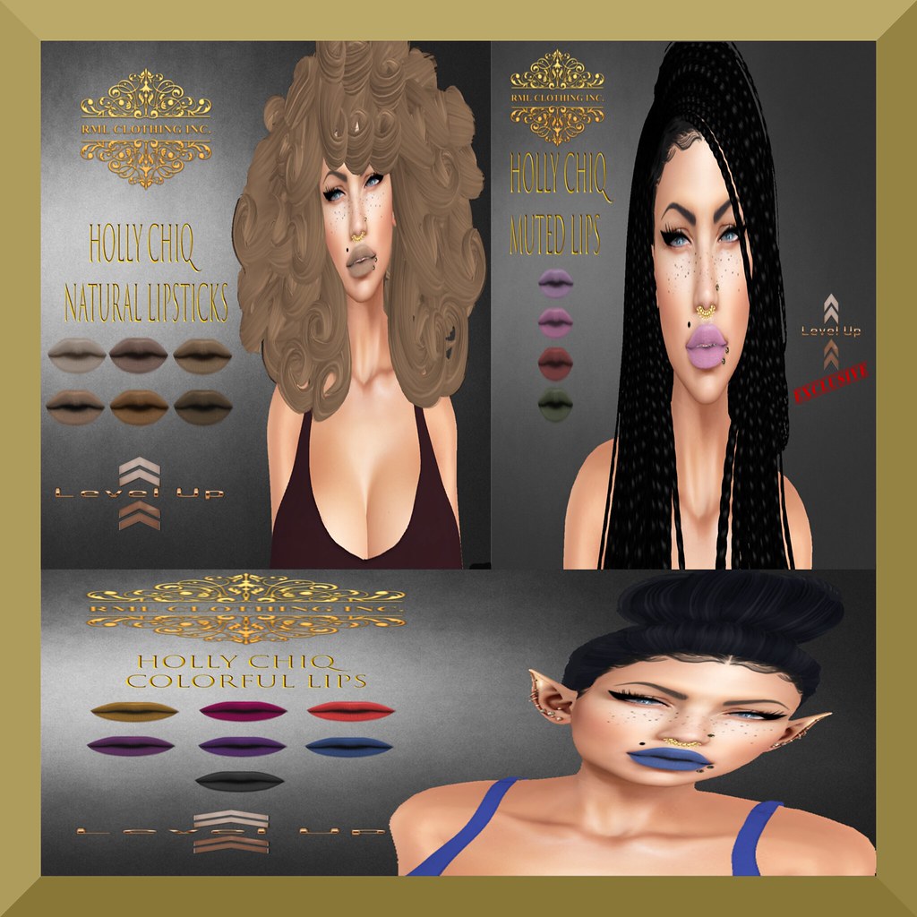RML HOLLY CHIQ LIPS OFFICIAL AD COLLECTION - SecondLifeHub.com