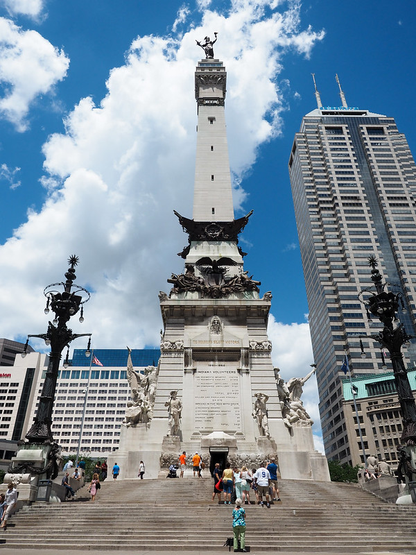 Soldiers' and Sailors' Monument in Indy