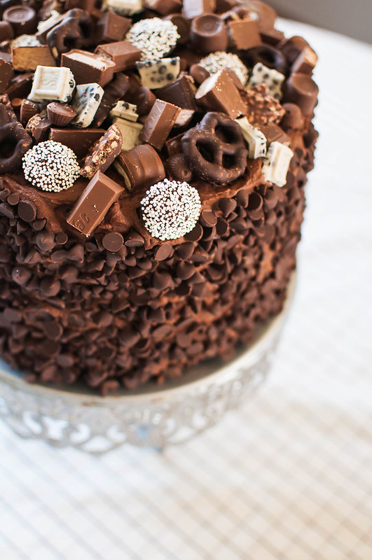 Chocolate Overload Layer Cake 