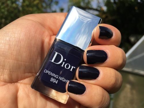 dior opening night nail polish