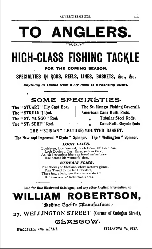 Exporting to Scotland in 1899? - The Classic Fly Rod Forum