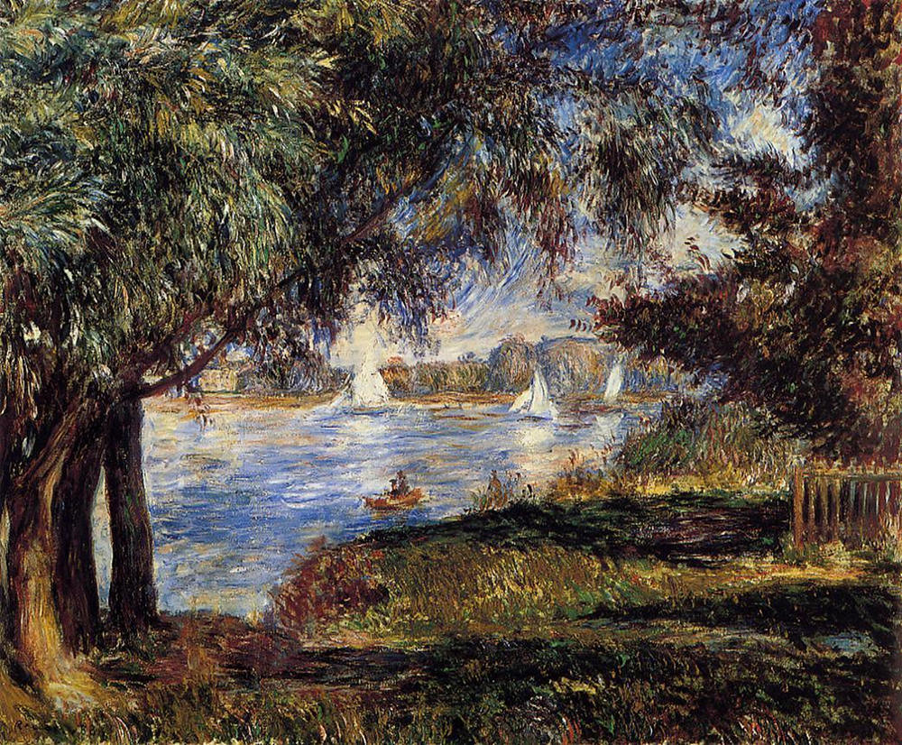 Bougival by Pierre Auguste Renoir, 1888