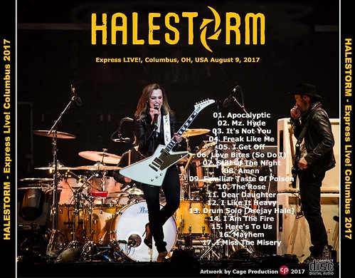 Halestorm-Columbus 2017 back