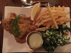 Tilapia and chips