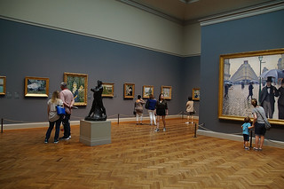 143 Art Institute met Paris Street - Rainy Day Gustave Caillebotte
