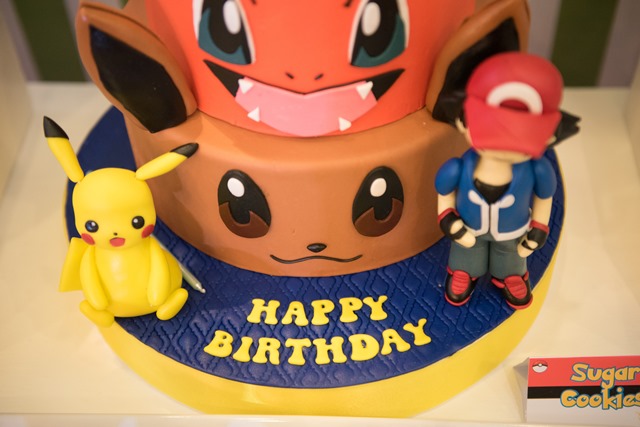 pokemon party cake